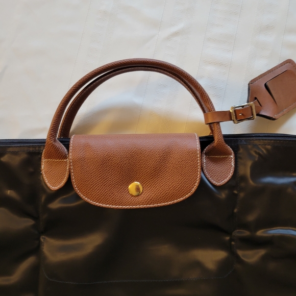 Vintage Women's Black Fold Up Bag - Picture 3 of 8